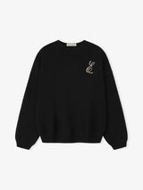 MERINO CREWNECK SWEATER - VINTAGE BLACK