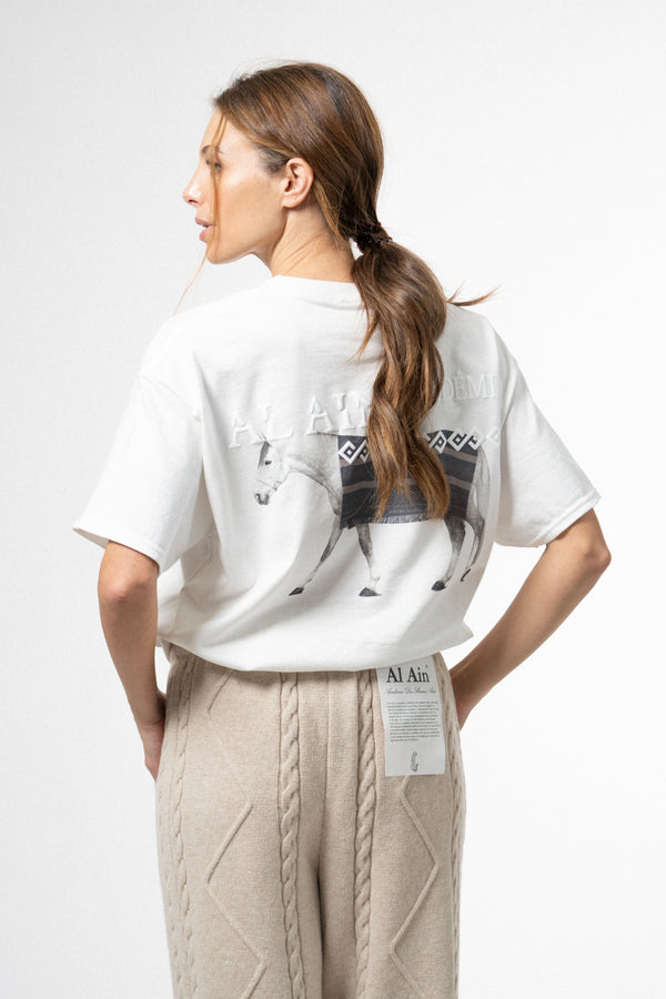 T-SHIRT "CHEVAL" - WHITE
