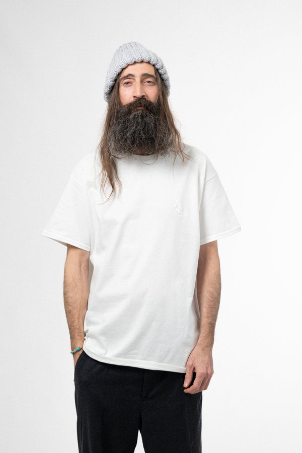 T-SHIRT LEO STARS - WHITE