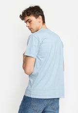 APPLICATION T-SHIRT DUST BLUE