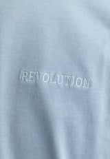 APPLICATION T-SHIRT DUST BLUE