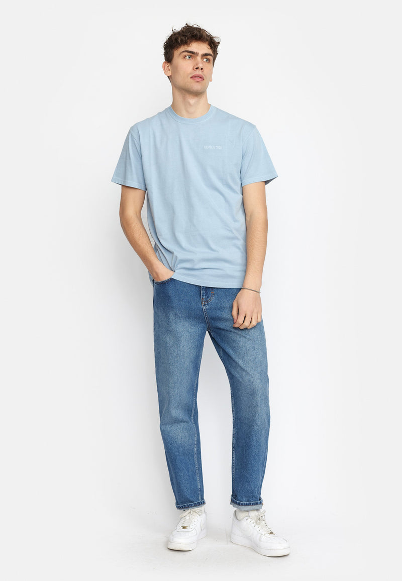 APPLICATION T-SHIRT DUST BLUE