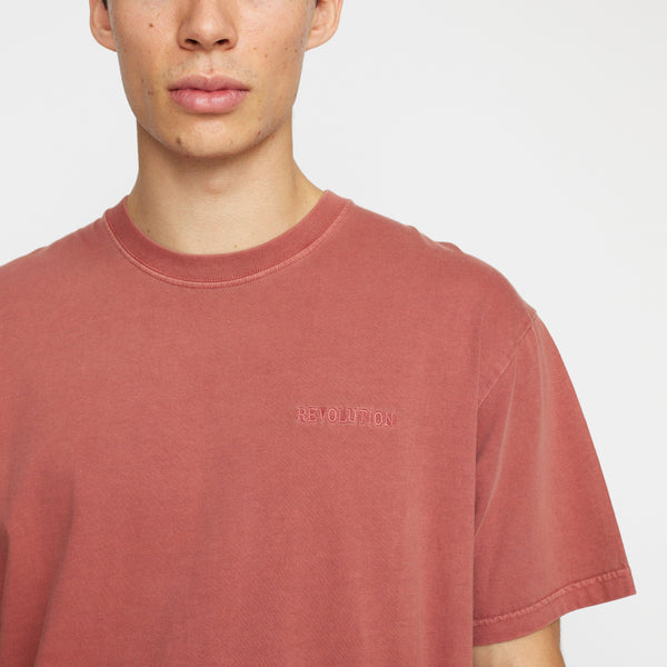 LOOSE T-SHIRT RED-RED