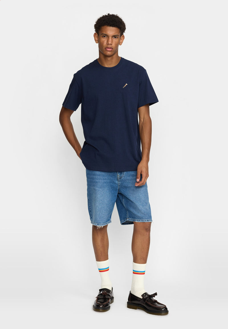 APPLICATION T-SHIRT  NAVY-MELange