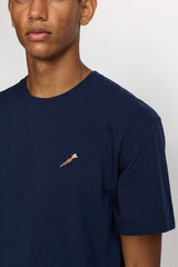 APPLICATION T-SHIRT  NAVY-MELange