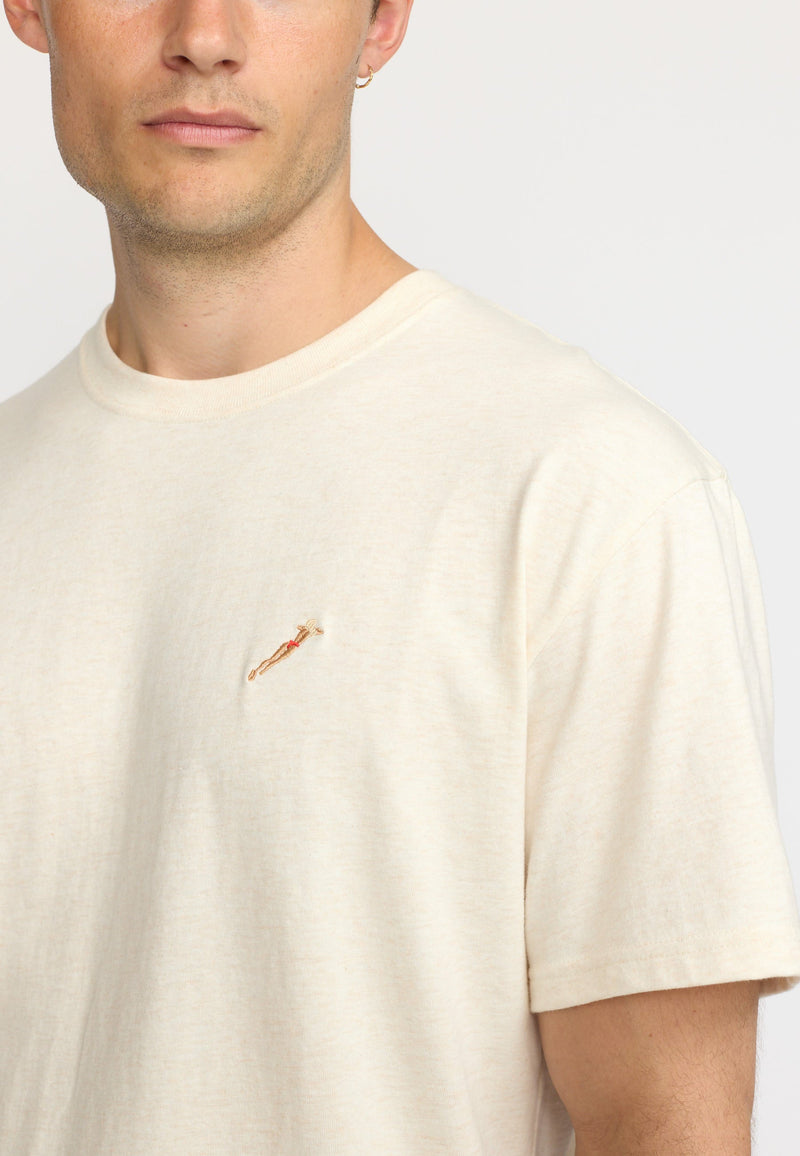 APPLICATION T-SHIRT OFFWHITE-melange