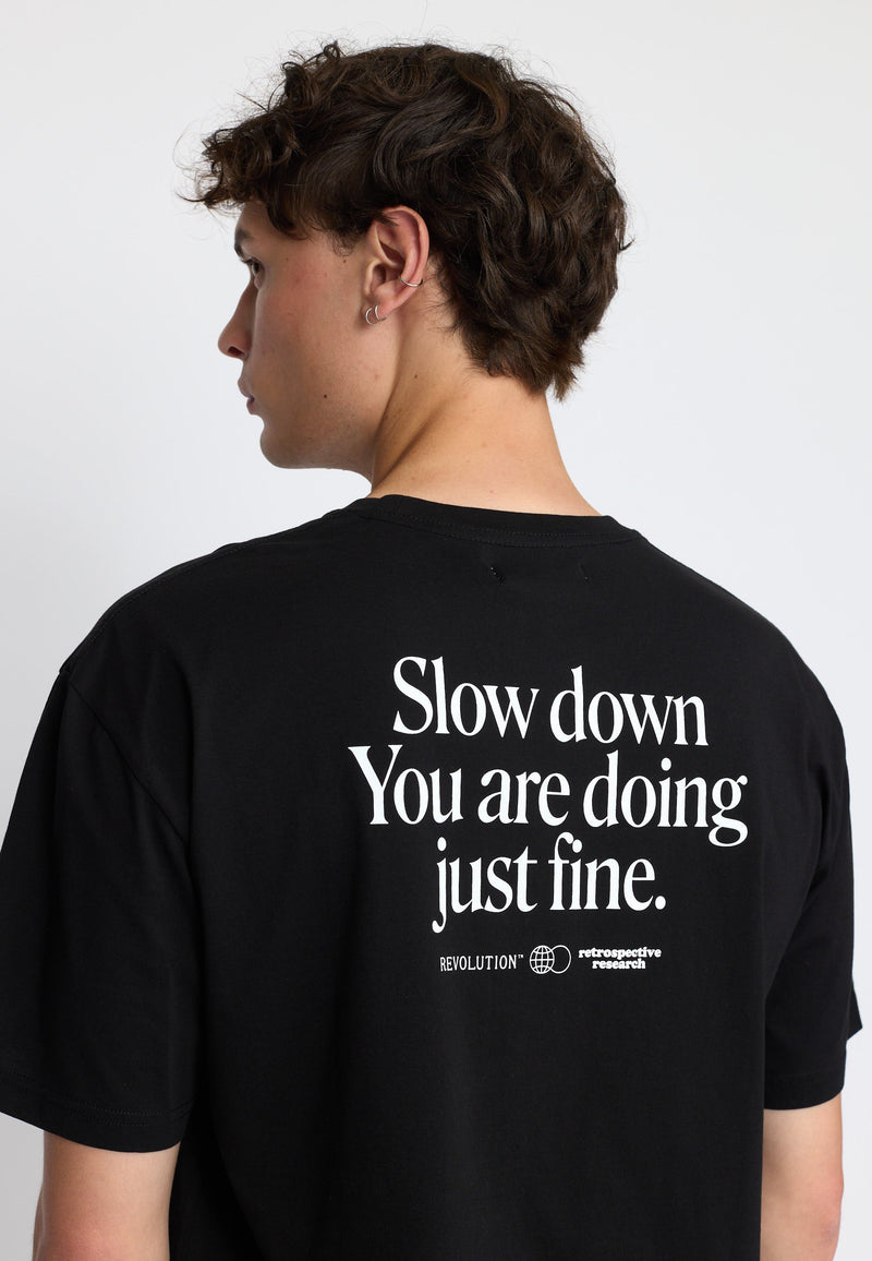 APPLICATION T-SHIRT BLACK