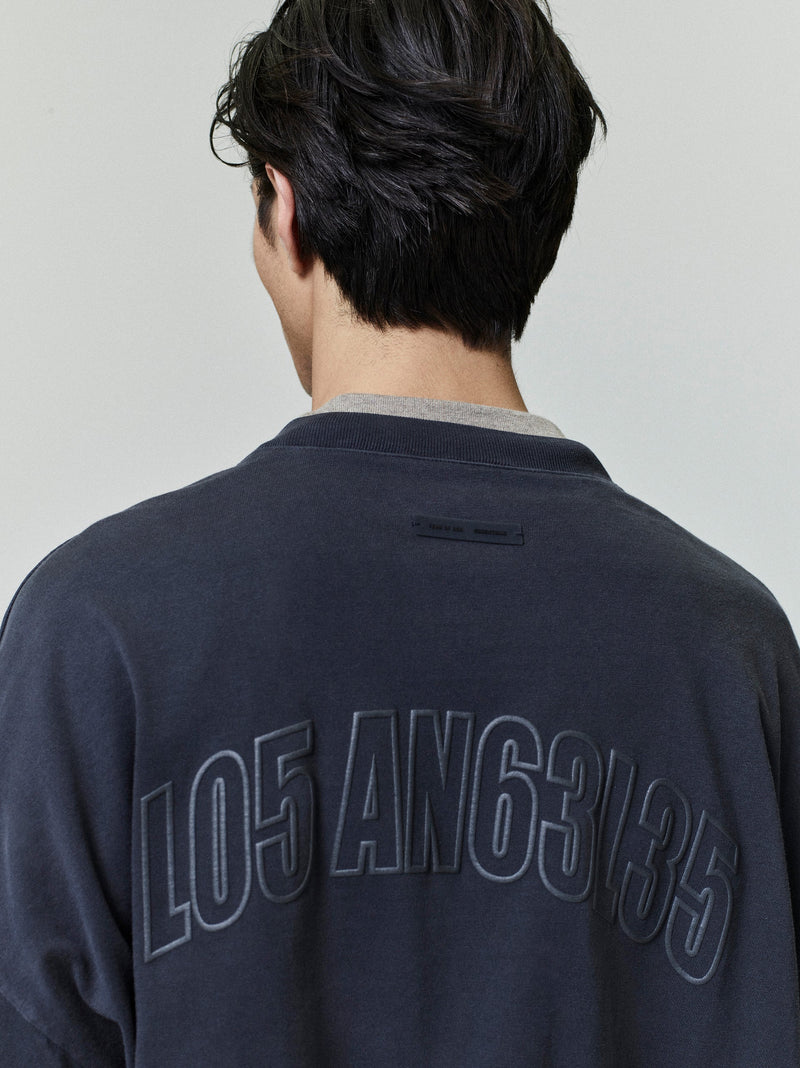 LOS ANGELES 90'S TEE - VINTAGE BLACK