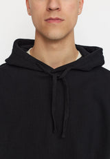 LOOSE HOODIE - BLACK