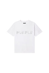 CRYSTAL WORDMARK TEE - WHITE