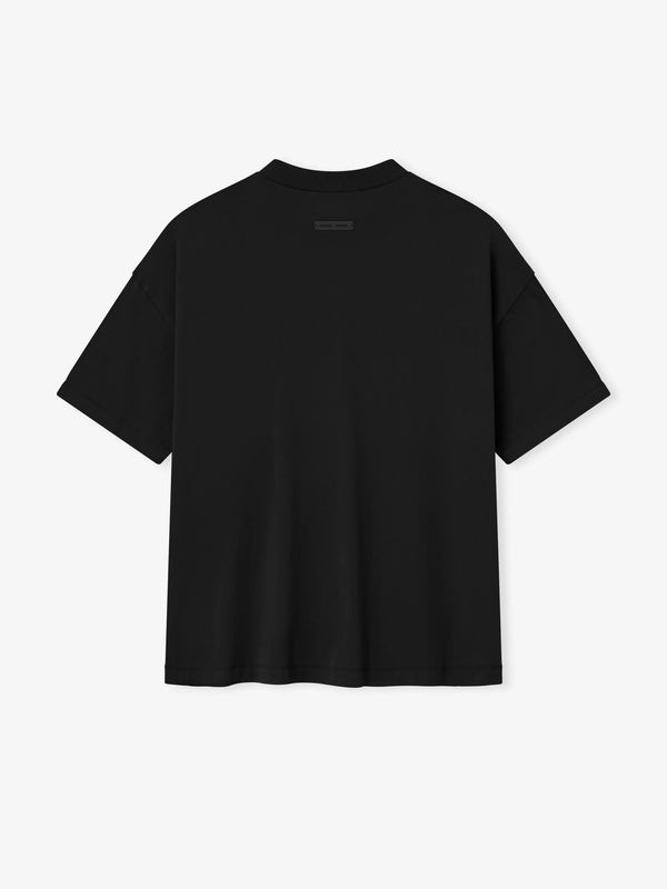90S FIT T-SHIRT - JET BLACK