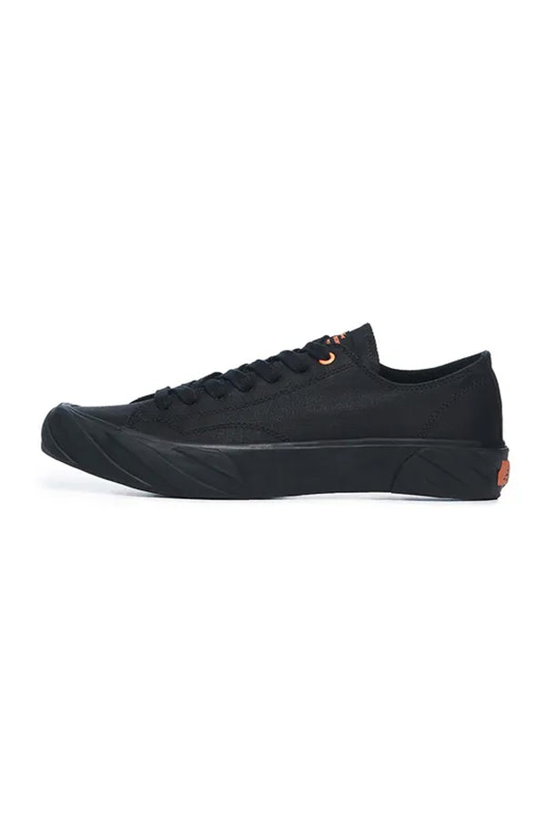 CUT CARBON COATED CANVAS - BLACK/ORANGE