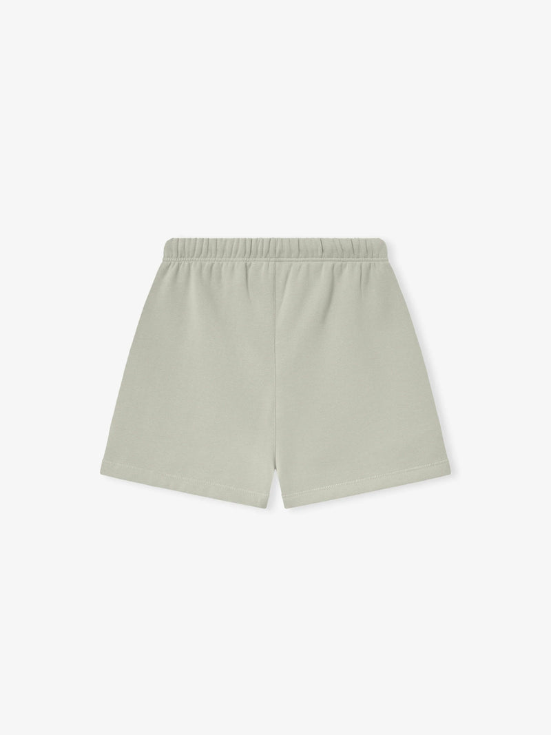 SOCCER FLEECE SHORTS - ABBEY STONE