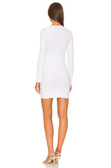 CAPRI CUT OUT TANK DRESS WHITE