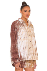 SANTORINI SHIRT CAPPUCCINO RIPP