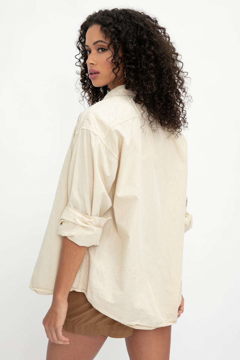 SANTORINI SHIRT OATMEAL