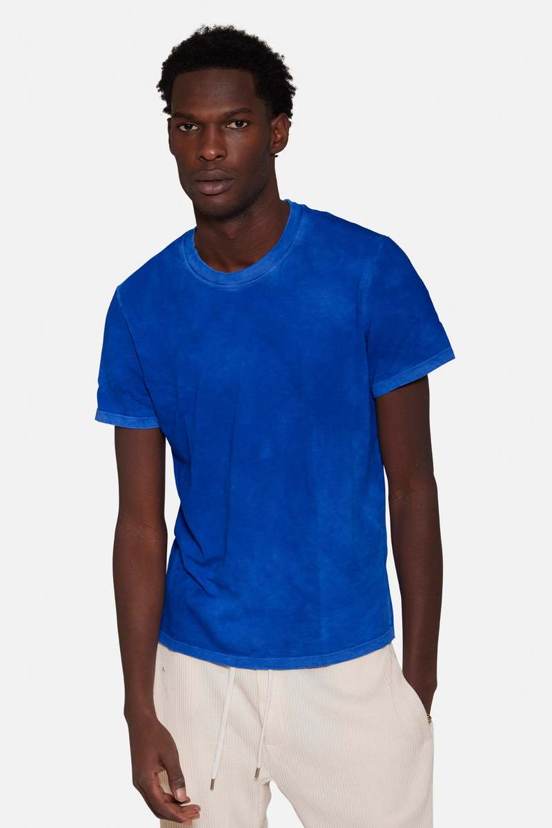THE PRESLEY TEE VINTAGE COBALT