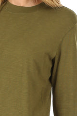 TOKYO CROP SHIRT MOSS