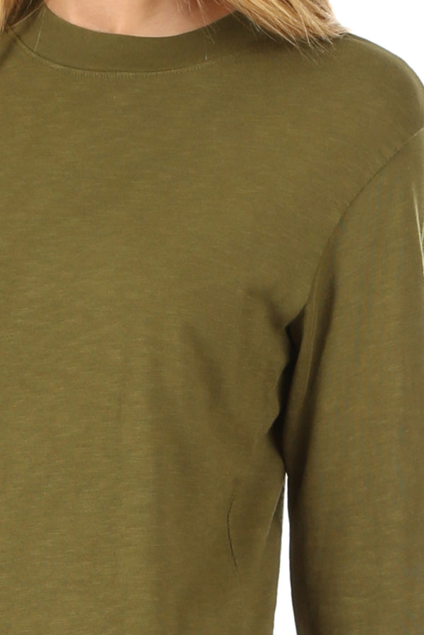 TOKYO CROP SHIRT MOSS