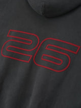 HEAVY FLEECE 90'S HOODIE - IRON GREY