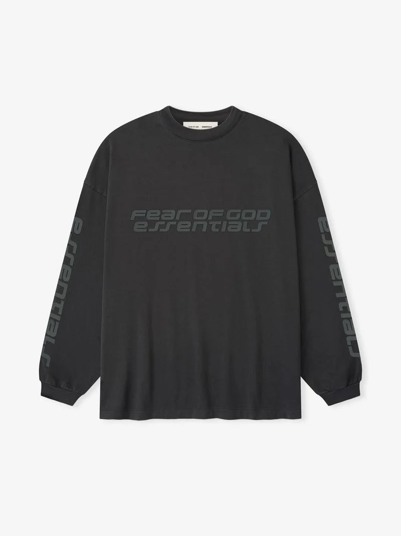90'S LONG SLEEVE TEE - VINTAGE BLACK