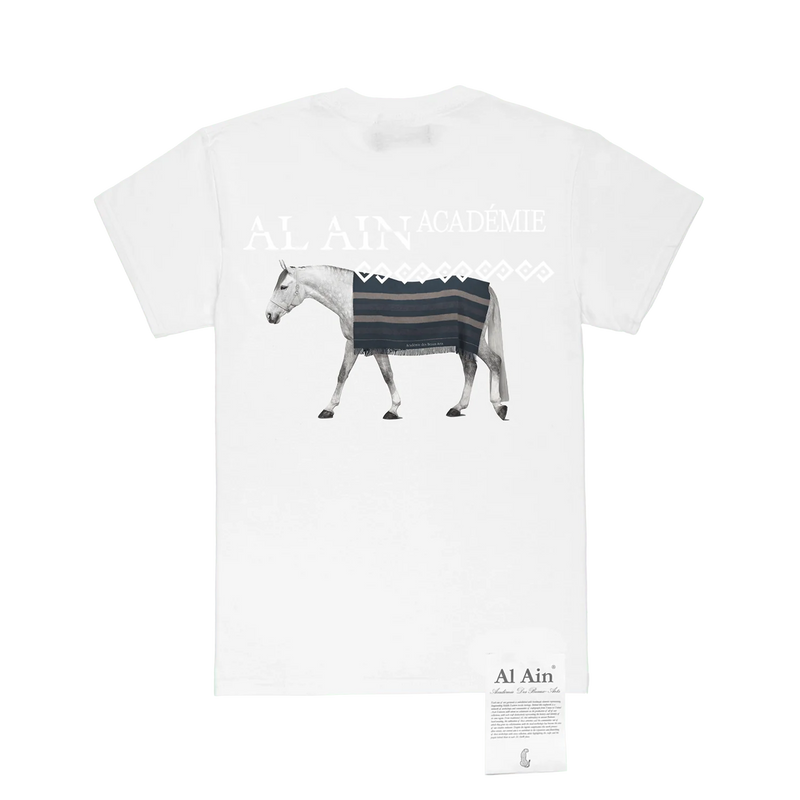 T-SHIRT "CHEVAL" - WHITE