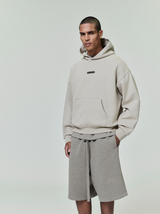 CLASSIC FIT FLEECE HOODIE - TIMBER