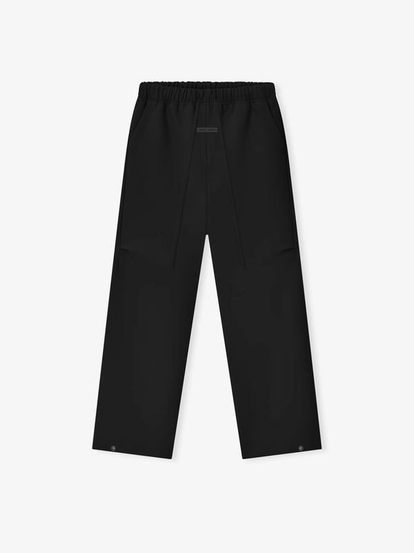 BONDED CANVAS WORK PANT - JET BLACK