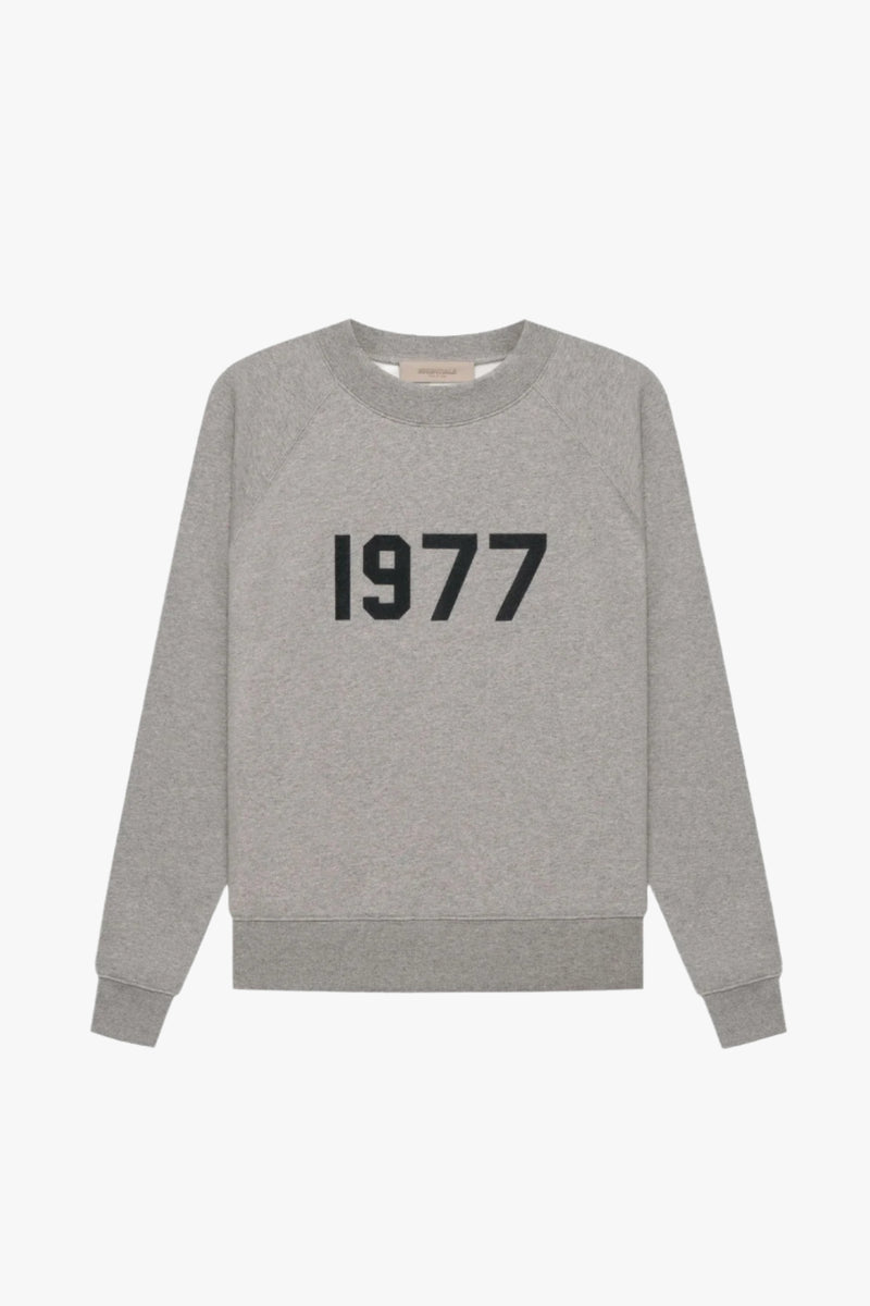CREWNECK DARK HEATHER OATMEAL