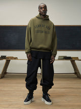 TEXTURED NYLON FIELD PANT - BLACK