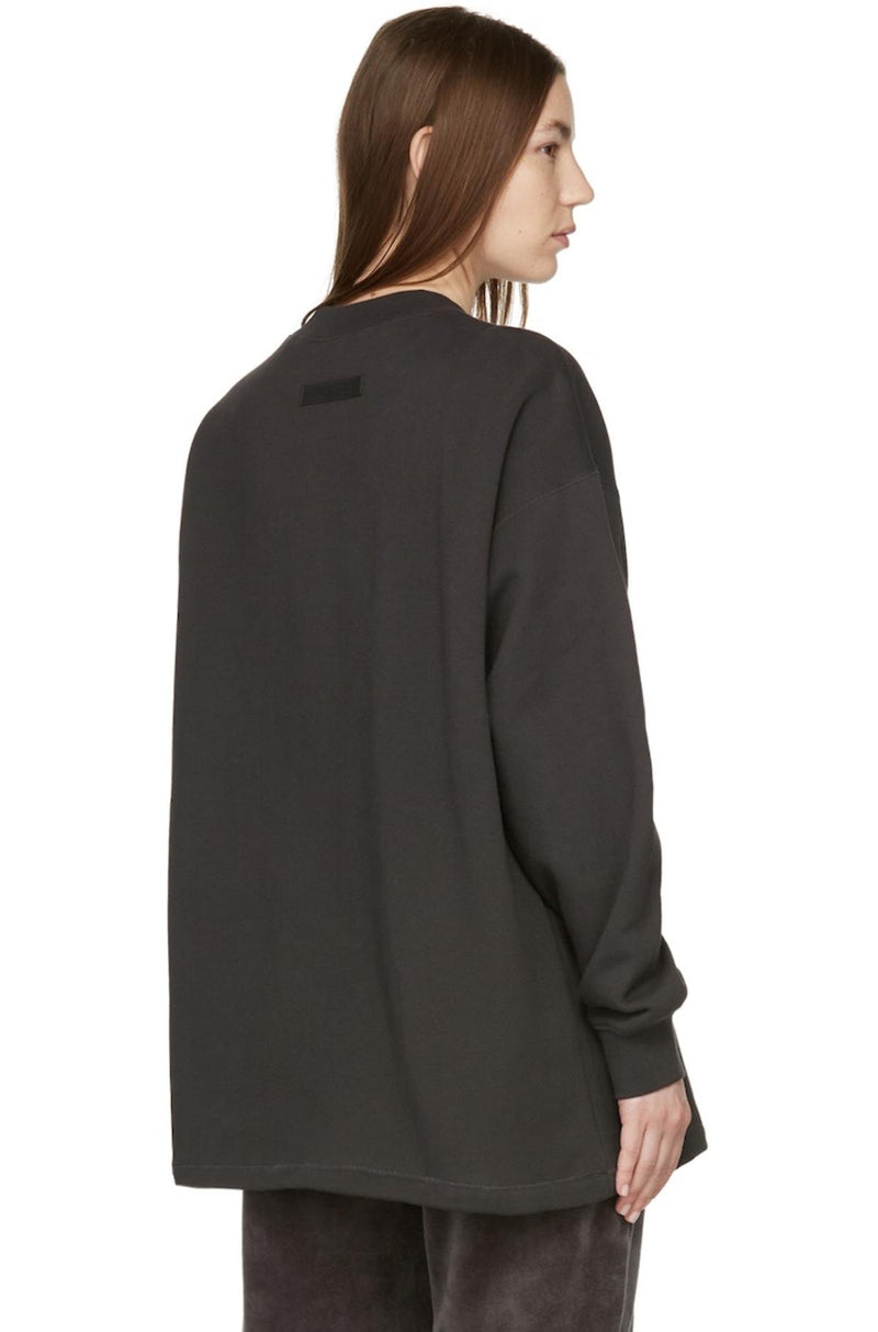 RELAXED CREWNECK sweatshirt IRON
