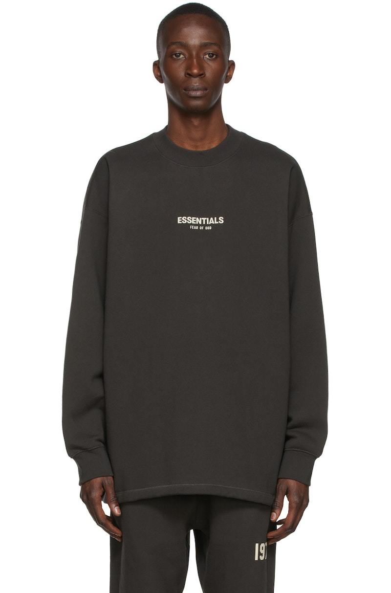 RELAXED CREWNECK sweatshirt IRON