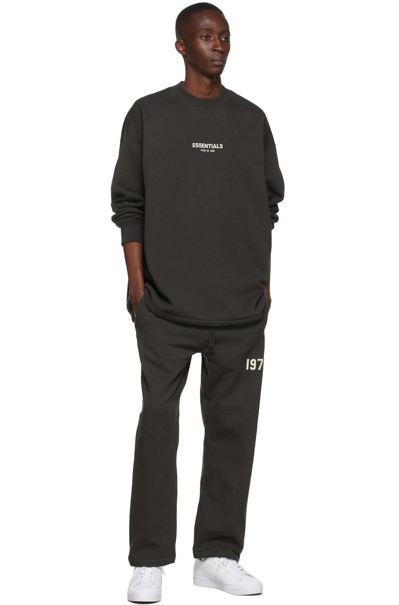 RELAXED CREWNECK sweatshirt IRON