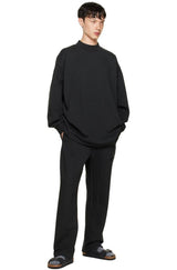 RELAXED CREWNECK STRECH LIMO