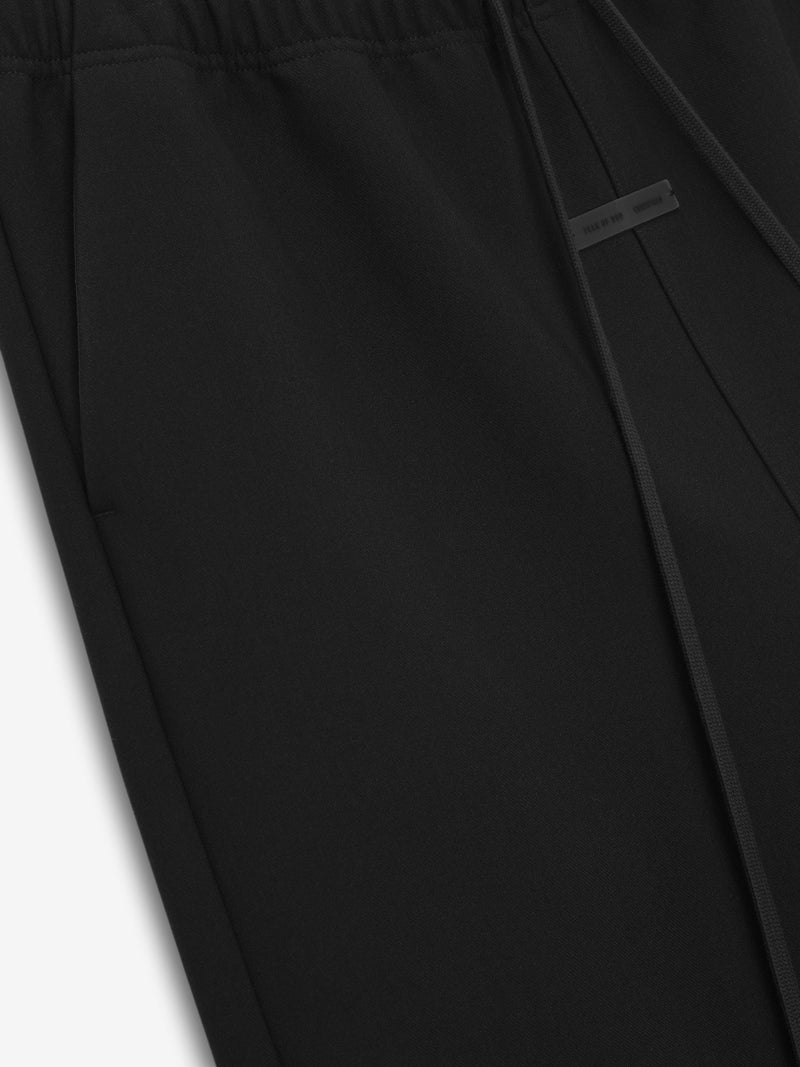 BONDED CANVAS WORK PANT - JET BLACK