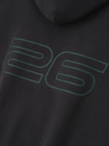 HEAVY FLEECE 90'S HOODIE - VINTAGE BLACK