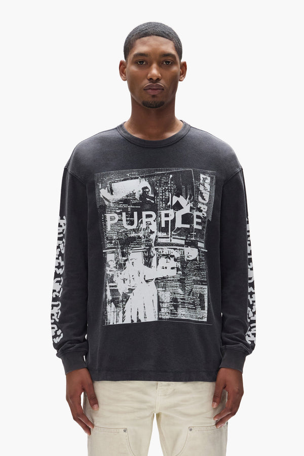 DISCORD LONG SLEEVE TEE - BLACK