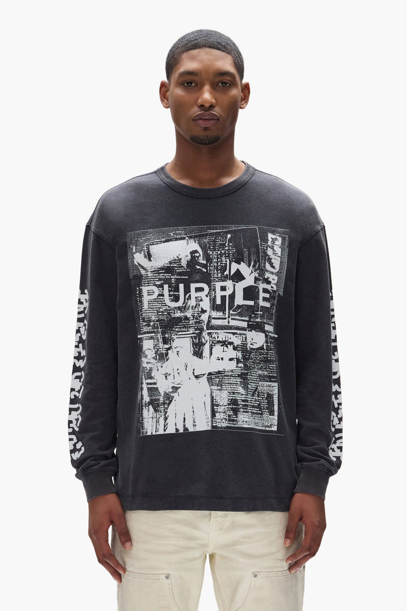 DISCORD LONG SLEEVE TEE - BLACK