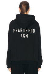 HEAVY FLEECE FULLZIP HOODIE BLACK