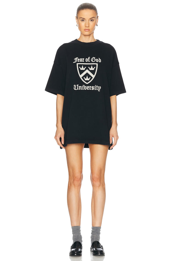 HEAVY CREWNECK TEE BLACK