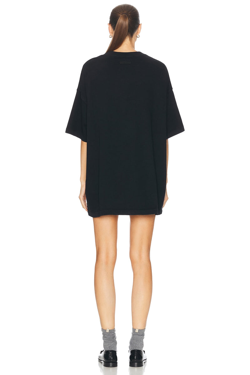 HEAVY CREWNECK TEE BLACK