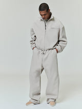 BONDED CANVAS WORK PANT - ABBEY STONE