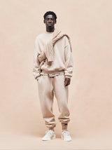 ESSENTIALS SWEATPANTS GOLD HEATHER