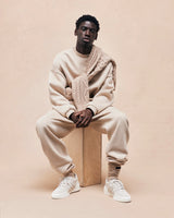 ESSENTIALS SWEATPANTS GOLD HEATHER