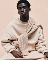 CREWNECK GOLD HEATHER