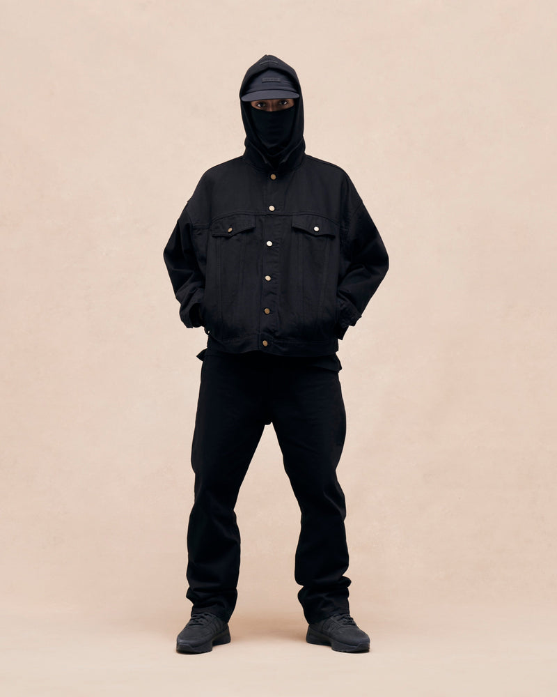 5POCKET JEAN JET BLACK