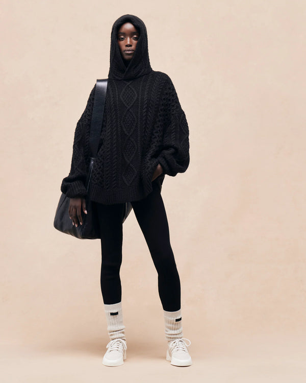 WOMEN LEGGING JET BLACK