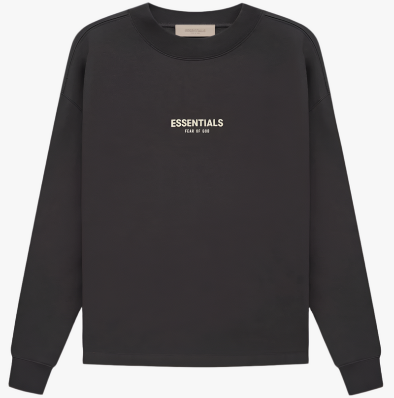 RELAXED CREWNECK sweatshirt IRON
