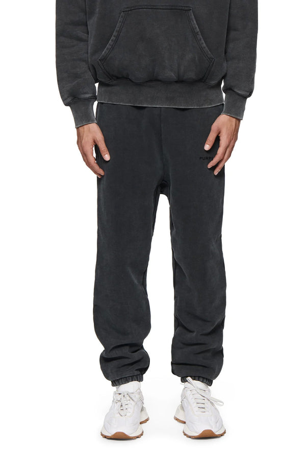 BASIC HEAVY WEIGHT SWEATPANT - BLACK