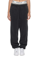 BASIC HEAVY WEIGHT SWEATPANT - BLACK